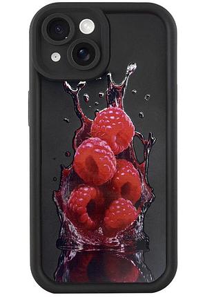 Tpu чехол prestige для apple iphone 15 (6.1") raspberry