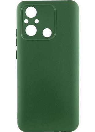Чехол silicone cover lakshmi full camera (aaa) для xiaomi redmi 12c зеленый / cyprus green