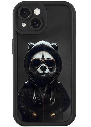 Tpu чехол prestige для apple iphone 15 (6.1") panda
