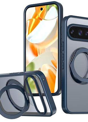 Чехол tpu+pc aura fold для google pixel 9 pro xl / 10 pro xl blue