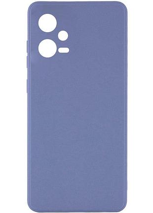 Силіконовий чохол candy full camera для xiaomi poco x5 5g / note 12 5g блакитний / mist blue