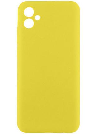 Чохол silicone cover ummi lakshmi full camera (aa) для samsung galaxy a06 жовтий / flash