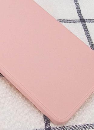 Силиконовый чехол candy full camera для xiaomi poco f5 pro розовый / pink sand