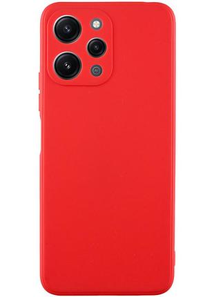 Силиконовый чехол candy full camera для xiaomi redmi 12 красный / red