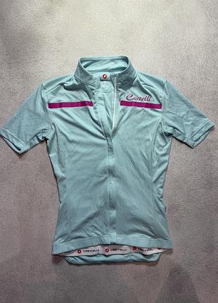 Жіноча велофутболка castelli (розмір s)
