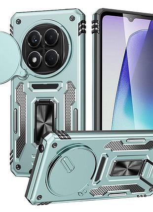 Ударопрочный чехол camshield army ring для xiaomi redmi note 15 pro 5g зеленый / light green