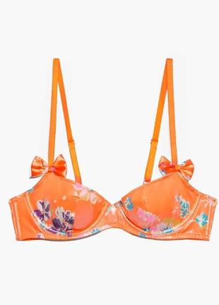 Оригинальный бюсгальтер rihanna savage fenty night blooms unlined demi bra