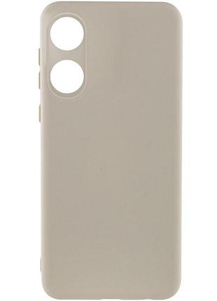 Чехол silicone cover lakshmi full camera (a) для oppo a58 4g песочный / sand