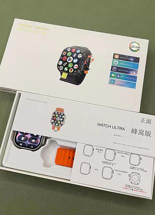 4/64 gb android amoled смарт часы на симку ultra s11 (cd200) smart watch (4г сим карта / 4g sim card)