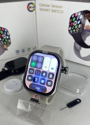 Android 5g смарт часы на симку cd20 32 gb smart watch с повортной камерой, playmarket, tiktok, google черные