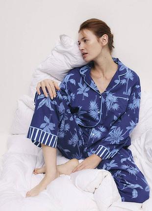 (н) приваблива бавовняна піжама від m&s