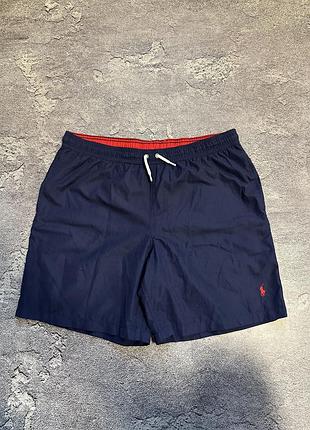 Плавальні шорти polo ralph lauren / шорты ральф лорен сині