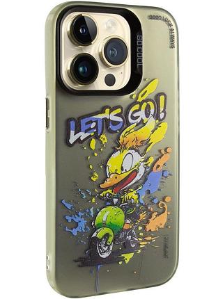 Чехол tpu+pc so cool для apple iphone 13 pro max (6.7") let's go