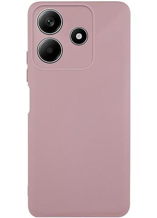 Чохол tpu getman liquid silk full camera для xiaomi redmi note 14 5g фіолетовий / amethyst рожевий / pink sand