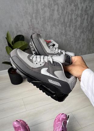 Кроссовки nike air max 90 grey