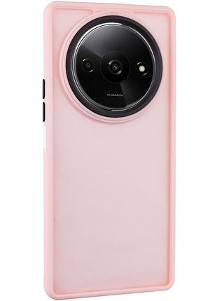 Чехол tpu+pc lyon frosted для xiaomi redmi a3 pink