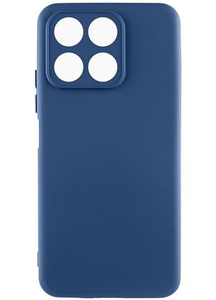 Чехол silicone cover lakshmi full camera (a) для huawei honor x8a синий / navy blue