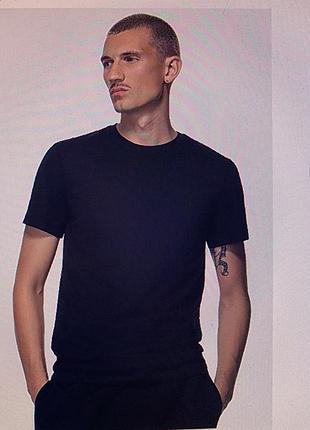 Футболка чоловіча h&m slim fit