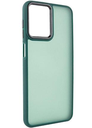 Чохол tpu+pc lyon frosted для motorola moto g14 green
