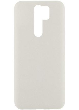 Чехол silicone cover lakshmi (aaa) для xiaomi redmi note 8 pro белый / white