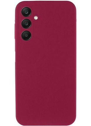 Чохол tpu getman liquid silk full camera для zte blade a56 бордовий / marsala