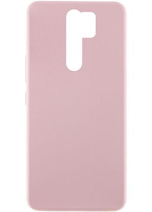 Чехол silicone cover lakshmi (aaa) для xiaomi redmi note 8 pro розовый / pink sand