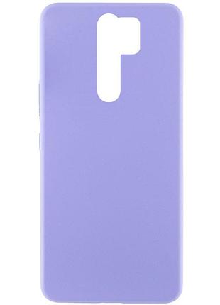 Чохол silicone cover lakshmi (aaa) для xiaomi redmi note 8 pro бузковий / dasheen