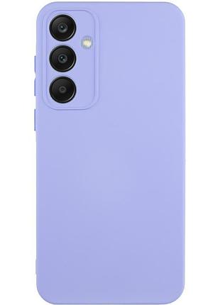 Чехол tpu getman liquid silk full camera для samsung galaxy s23 fe сиреневый / dasheen