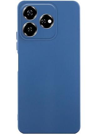 Чохол tpu getman liquid silk full camera для zte nubia v60 синій / navy blue