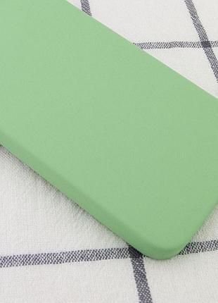 Чехол silk square full camera protective (aa) no logo для apple iphone 7 plus/8 plus (5.5") мятный / mint 2