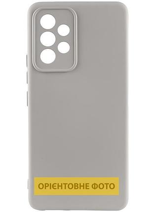 Чехол tpu getman liquid silk full camera для xiaomi redmi note 13 4g серый / lavender
