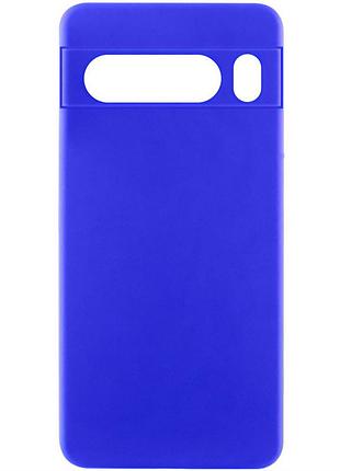 Чехол silicone cover ummi lakshmi full camera (aa) для google pixel 9 pro xl синий / iris