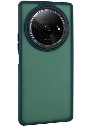 Чехол tpu+pc lyon frosted для xiaomi redmi a3 green