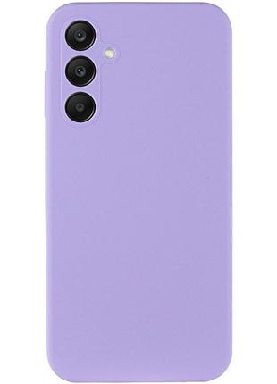 Чехол silicone cover lakshmi full camera (aaa) для samsung galaxy a55 сиреневый / dasheen