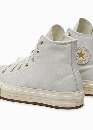 Оригінальні високі кеди converse chuck taylor all star eva lift platform tonal canvas.
