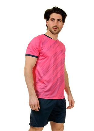 Форма футбольна co-8246 l-3xl рожево-чорний, 2xl