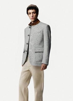 Чоловіча куртка жакет з льону loro piana