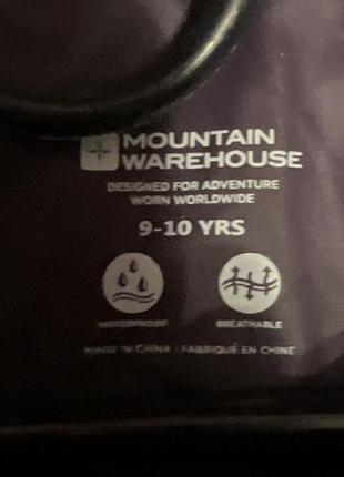 Дощовик mountain warehouse,  для дівчинки  9-10 років9- 2