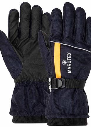 Перчатки для лыж и сноуборда marutex m-xl цвета в ассортименте сине-оранжевый, l-xl