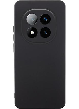 Чехол silicone cover lakshmi full camera (aaa) для xiaomi redmi note 14 pro+ черный / black