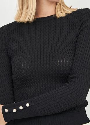 Кофта zara з декоративними ґудзиками