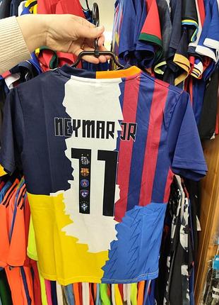 Форма футбольна дитяча neymar 11 20-30 темно-синій