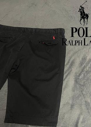Шорты polo ralphlauren черные монограм l