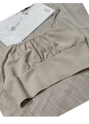 Shein крутий бежевий топ як новий