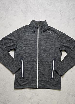 Шерстяна кофта ortovox merino inside jacket full zip wool blend hiking outdoor ski