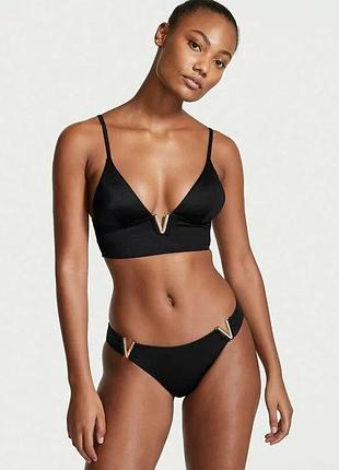 Купальник у стилі victoria`s secret, літній купальник з v-подібним вирізом, роздільний купальник з топом xl