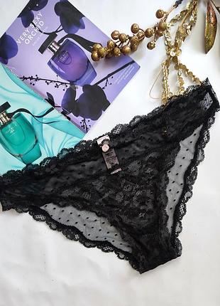 Красиві ажурні трусики victoria's secret m 38