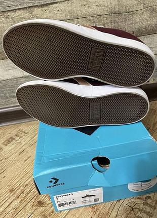 Converse all star бордові кеди 6