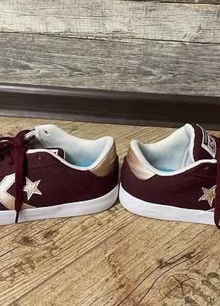 Converse all star бордові кеди 5
