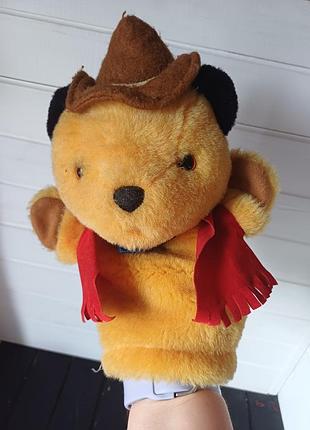 Театр на руку мишка sooty соти от titan toys, 1990-ти марионетка падингтон